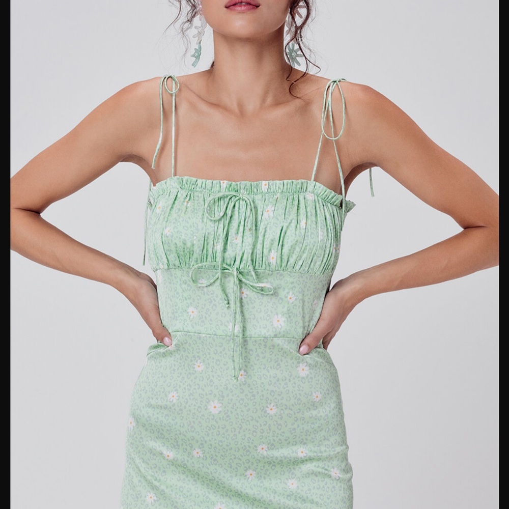 For love and lemons Robin cheetah midi dress - Picture 2 of 5
